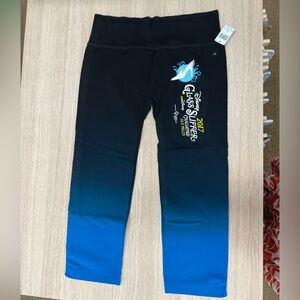Disney  Champion Black and Blue Leggings